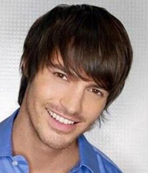 

elegant heat resistant synthetic short brown black wigs hair, Black;brown