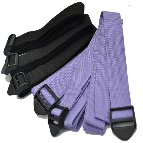 

new 1pc women adjustable cotton yoga stretch strap belt fitness exercise gym rope figure waist leg resistance au25