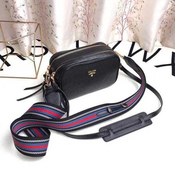 

parad brand designer bags double zipper design paa fashion designer purse handbags shoulder cross body messenger women purse fashion bags