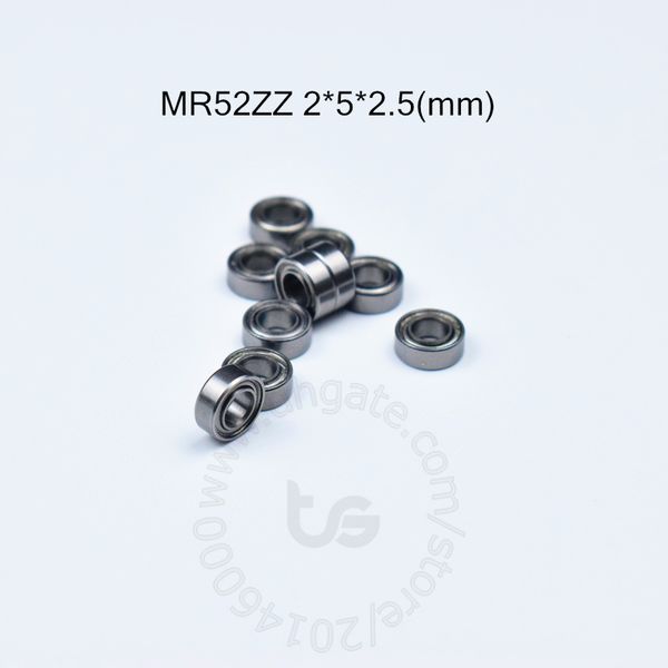 Hight Quality 10PCS MR52 MR52ZZ Ball Bearing 2*5*2.5 Mm Deep Groove Ball Bearing