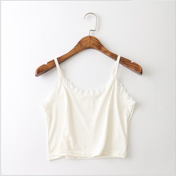 

yuiye brand women's underwear lace light vest summer cool women's wear adjustable halter coat, Black;white