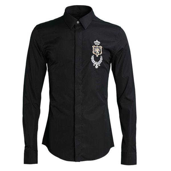 

Горячие мужчины повседневная рубашка 2 цвета с длинным рукавом высокое качество C