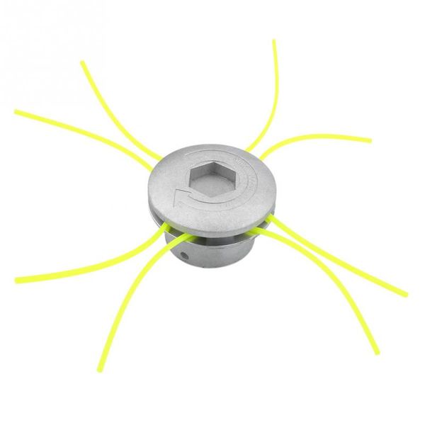 

universal trimmer head aluminium strimmer head trimmer heads string set grass brush cutter accessory