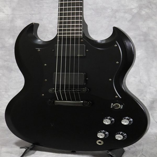 

china guitars custom shop/bk/mahogany body/rosewood fingerboard/22 frets/6 string sg gothic ii electric guitar