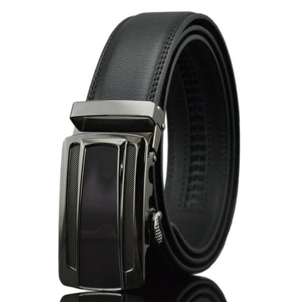 

kaweida vintage men's automatic buckle belt men accessories cowskin ceinture homme cuir veritable black ceinture cinto cinturon, Black;brown