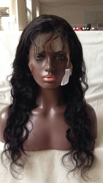 

pre plucked brazilian human hair lace front wigs for black women body wave loose wave natural hairline wigs natural color selling items, Black;brown