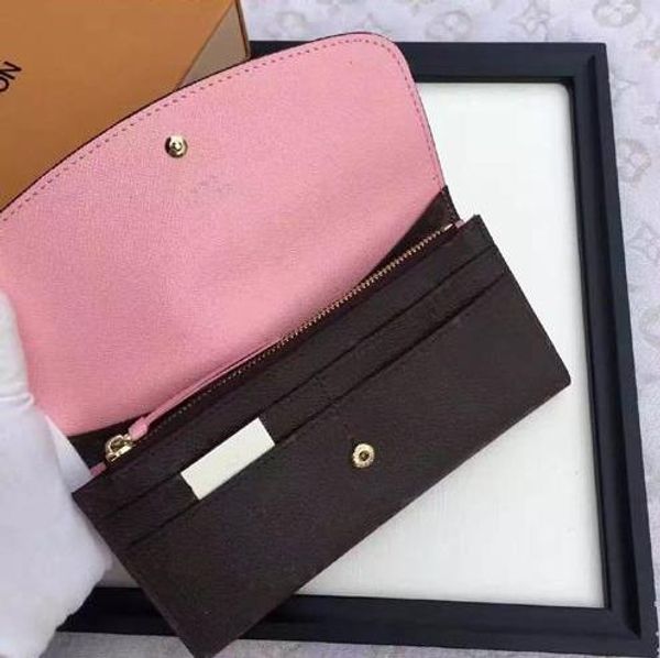 

Fashion Luxury Wallets Real Leather Coin Purse Date Code Short Wallet Card Holder Women Man Classic Zipper Pocket Original Box