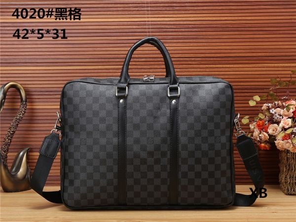 

New Fashion men women handbags ladies wallet Good quality Leather briefcaset HY704020 Men's shoulder bag