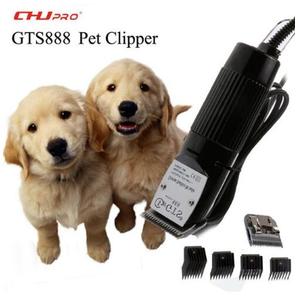 Pet Clipper Trimmer Máquina De Corte Para Cortar Cachorros Animal Profissional Máquina de Cortar Cabelo GTS888 Máquina De Corte De Cabelo