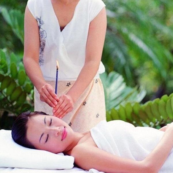 

indian ear candle aromatherapy natural bee wax ear care thermo auricular therapy straight style natural bee wax ear candles