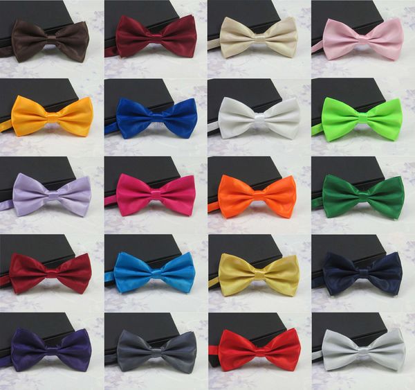 

men's ties fashion tuxedo classic mixed solid color butterfly tie wedding party bowtie bow tie ties for men gravata, Black;gray