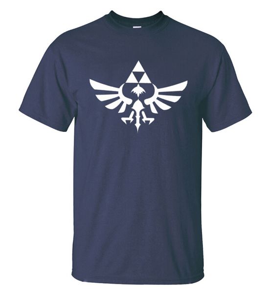 

neck t-shirt man's 9 game s-3xl casual crew colors sleeve short printing zelda plus size t-shirt krmar, Black
