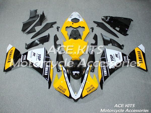 

ACE комплекты мотоцикл обтекатель для YAMAHA YZF R1 2013-2014 инъекции или сжатия кузова сенсационные желтый белый черный нет.2190