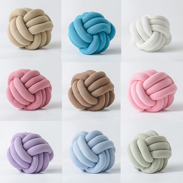

decorative throw pillows for sofa knotted ball pillows cushion h0500 couch pillows decor 15 colors