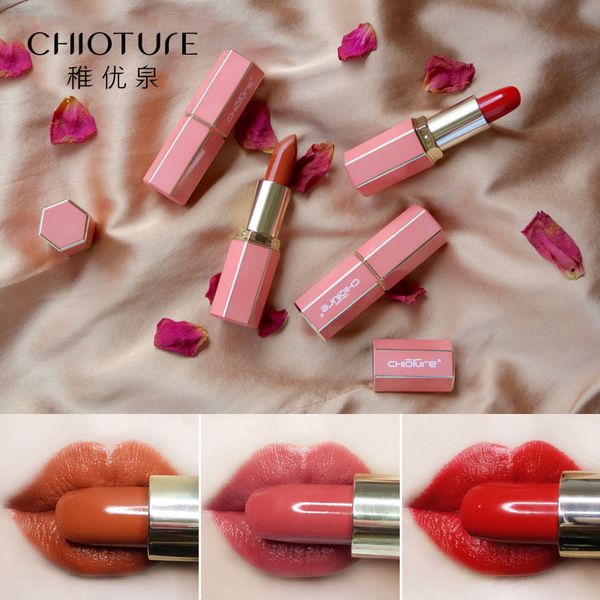 

chioture matte lipstick makeup red velvet nude mate lipstick makeup waterproof lip stick cosmetic batom sexy
