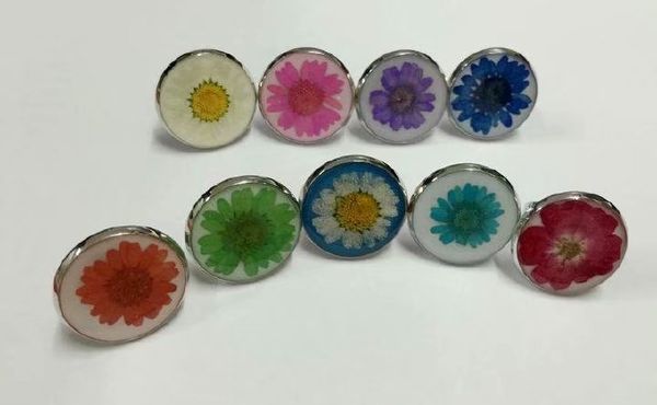 

yqtdmy 12 pcs magic mixed round style charming sunflower ring, Slivery;golden