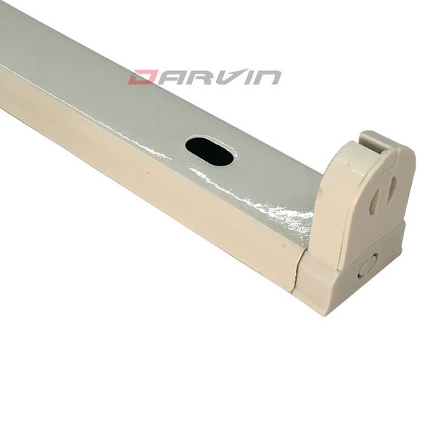 

t8 fixture 4ft 1200mm led tube integrated support bracket iron fixture double ends ing