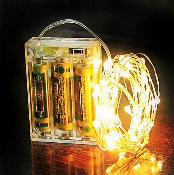 

3m 30leds aa battery operated led string light mini led copper wire string fairy light christmas party home party decoration