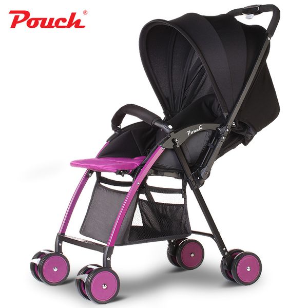 

super light portable baby cart can sit lying folding parachute car baby four wheeled children's car stroller