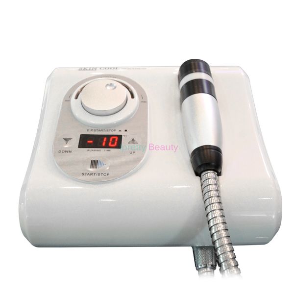 

3 in 1 korea cryo electroporation beauty facial machine / croyotherapy portable weight loss feature criopen / cryo pen / criotherapie pen, Black;white