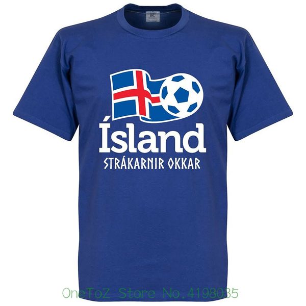 

Iceland tee blue t hirt ca ual hort leeve for men clothing ummer