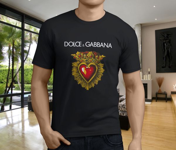 

New popular prented dolce amp gabana men 039 black t hirt 3xl, White;black