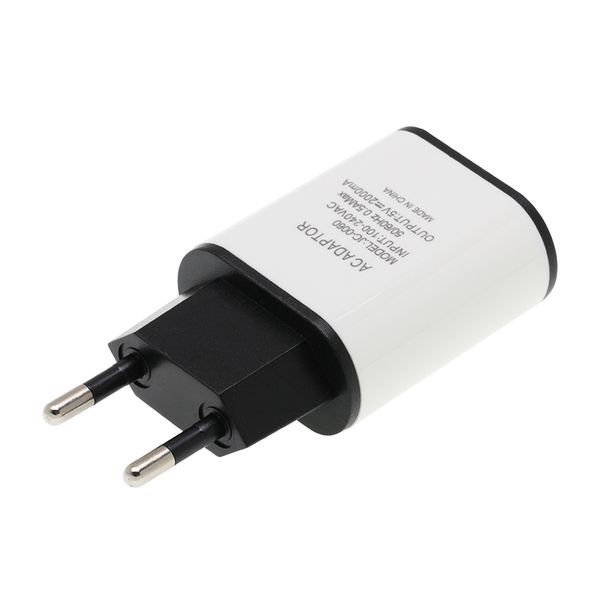 

new eu plug usb charger 2a europe universal mobile phone charger usb adapter wall charger for iphone 5 6 7 6s plus charge 100pcs/lot