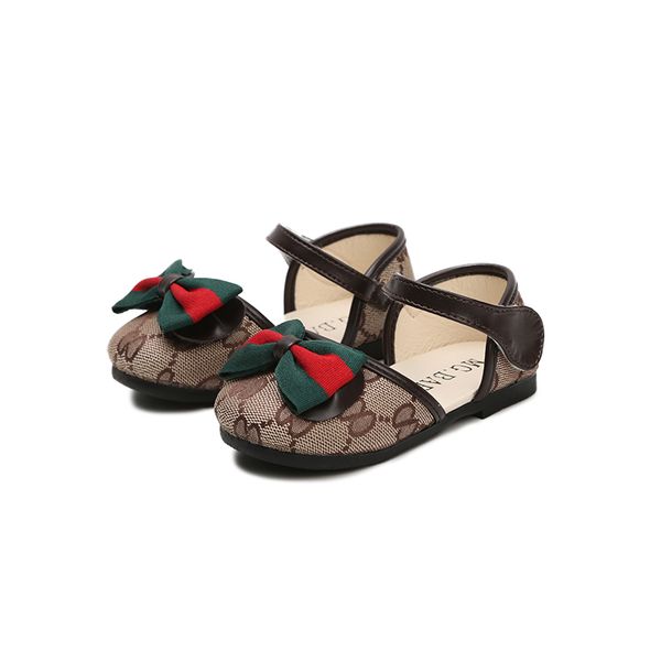 

2018new style fashionable children soft bottom 100 take bowknot summer sandal, Black;red