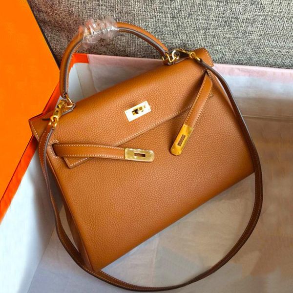 

bolsa feminina bags handbags women famous designer genuine leather lock hasp tote crossbody bags for women