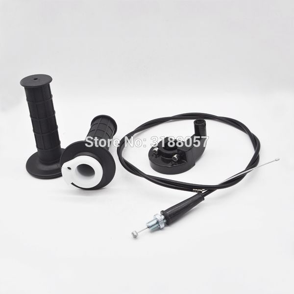 

pit dirt bike quad atv quick action accelerator throttle hand grip handle twist cable set 50cc 90cc 110cc 125cc 140cc motorcycle