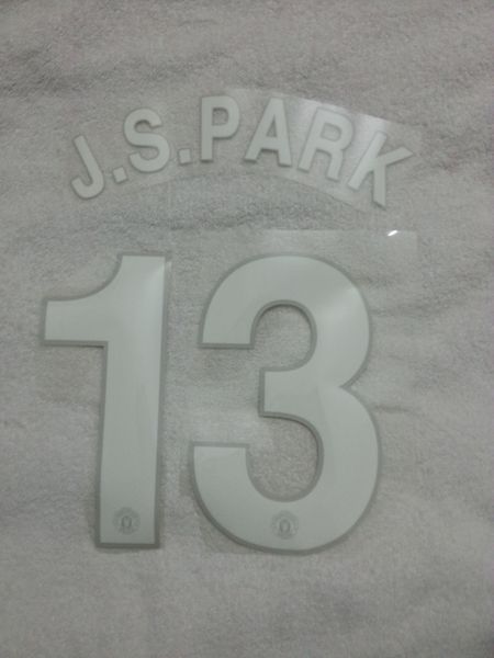 

Лига чемпионов #13 J. S. PARK Park Ji-Sung Nameset Руни передачи тепла футбол патч