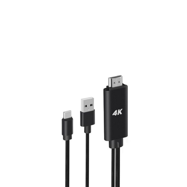 

usb-c type-c to hdmi cable adapter usb 3.1 digital av adapter hdmi 4k hdtv cable for samsung s8/s9 galaxy note8