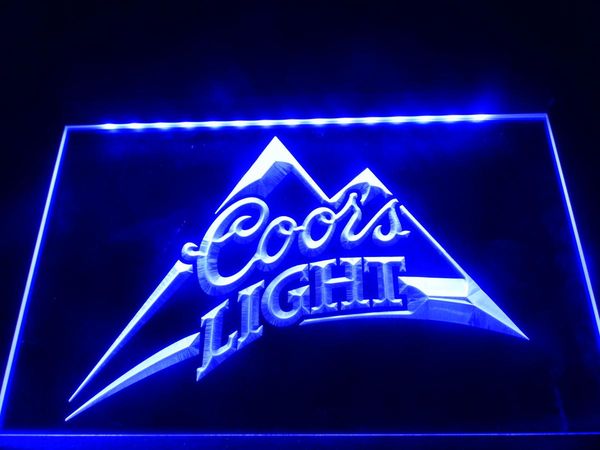 

LA004b- Coors Light Beer Bar Pub Logo Neon Light Sign