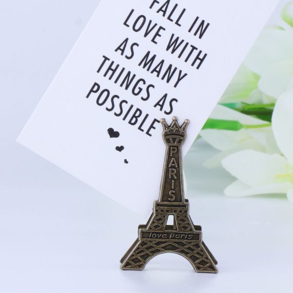 

vintage eiffel tower paris metal memo paper clip for message decoration p