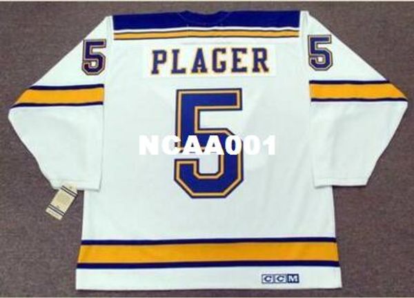

mens #5 bob plager st. louis blues 1967 ccm vintage home hockey jersey or custom any name or number retro jersey, Black;red