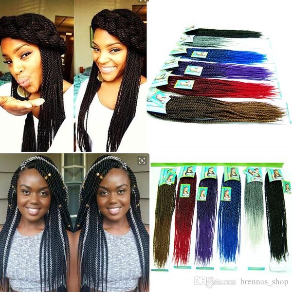 2019 Chunky Senegalese Twists Neatly Done Natural Hair Crochet