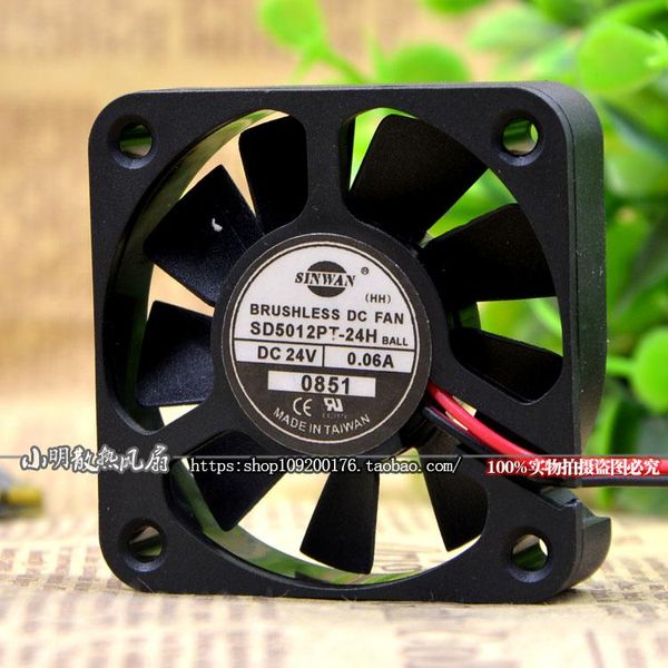 

for original sinwan sd5012pt-24h 24v 0.06a 5cm 5010 inverter cooling fan