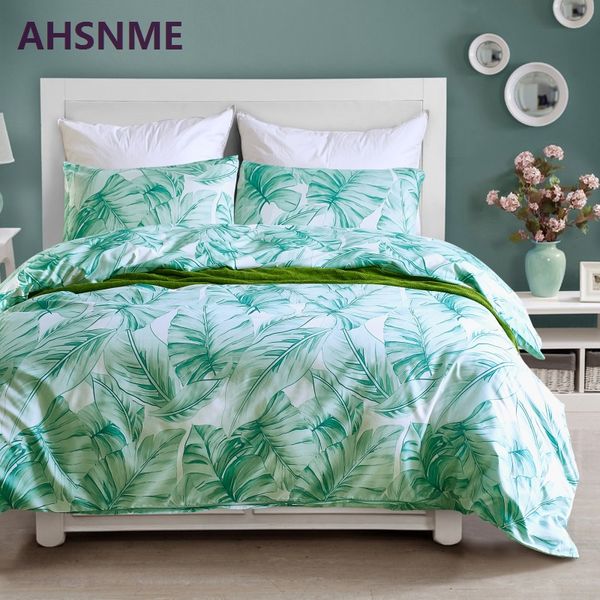 Ahsnme Very Comfortable Fabric And Summer Cool Plantain Leaf Paern