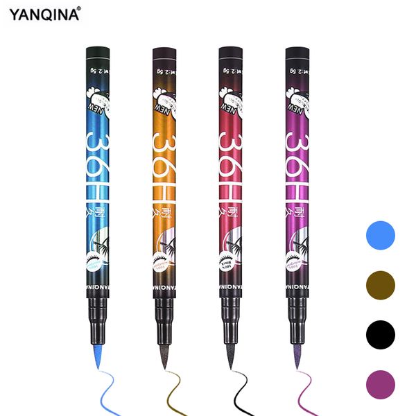 

1pc women makeup cosmetic black eyeliner waterproof liquid eye liner pencil pen long lasting beauty tool drop shipping wholesale