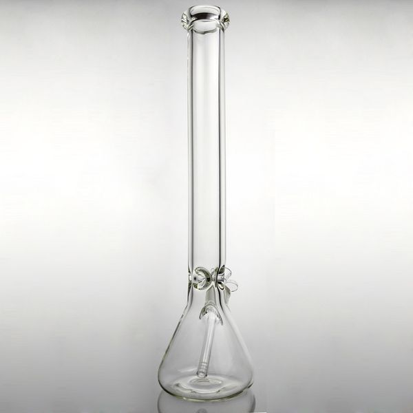 Bong da 9 mm in vetro spesso super pesante bomg d'acqua alta 20 '' tutti i brongini a base di becher limpidi tubi da becher super pesanti