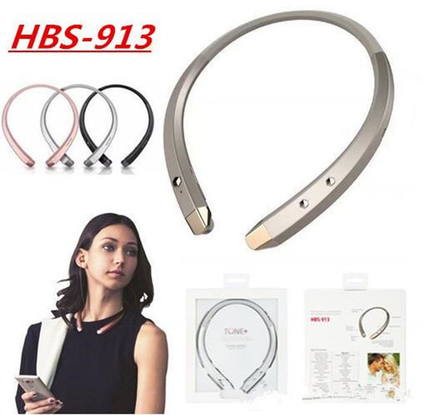 

eub hbs913 bluetooth headset earphone for iphone samsung iphone7 7plus s7 s7edge s8 s8 edge with the retail box
