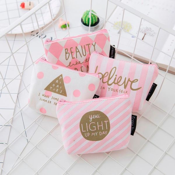 

kawaii bag girls cute fashion print snaccoin purse wallet bag change pouch key holder children monederos mujer monedas#1, Red;black