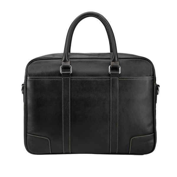 

tiding handmade leather briefcase mens 15 inch lapbags tote business office case satchel retro messenger bag maleta brown