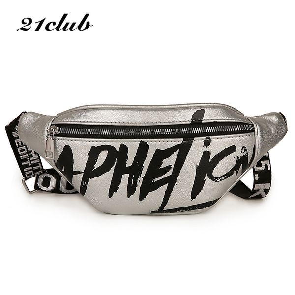 

21club brand letter printing satchels bright color shopping candy mini cute ale purse coin women crossbody chest waist bag