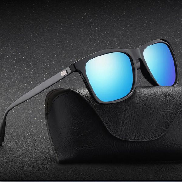 

dokly brand classic polarized sunglasses men driving square black frame eyewear male sun glasses for men oculos gafas no box, White;black
