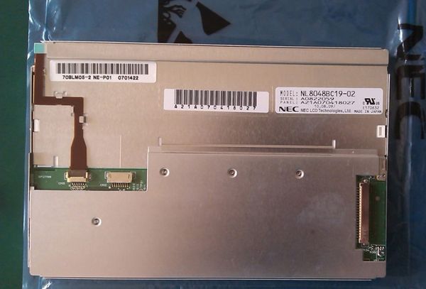 

оригинальный тест ок nl8048bc19-02 nl8048bc19 02 7.0 дюймовый жк-панели, используемые в промышленных монитор нлт