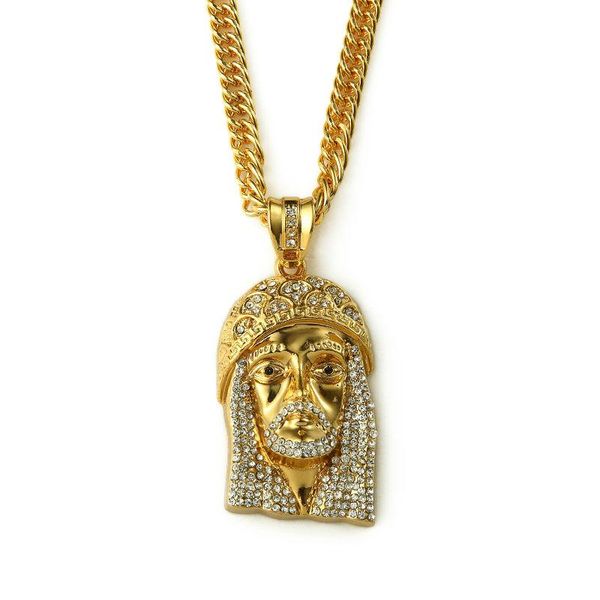 

2018 I Hip Hop Bling Мода ожерелье Иисус Piece ожерелье Оптовая поставщик ювелирных изделий
