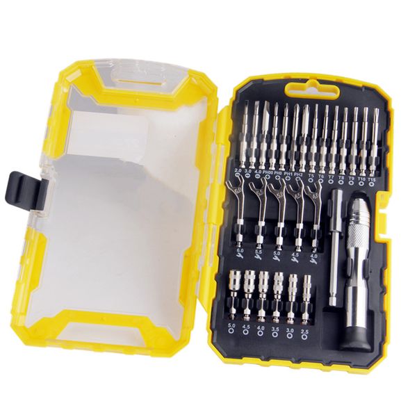 Freeshipping 27 Pz / lotto Set di strumenti Set di cacciaviti di precisione Set di chiavi a bussola con kit di barre di prolunga Set di riparazione di telefoni cellulari Multi utensili manuali