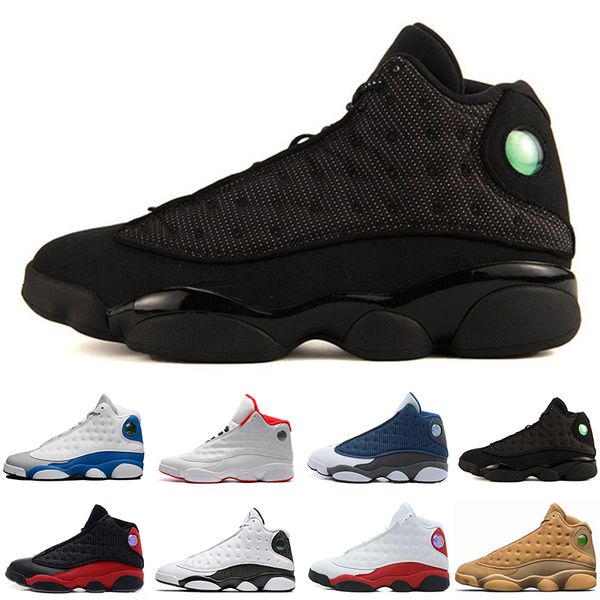 

13 13s basketball shoes Wine Red Cat Phantom Brown Wheat Brown women men running designer sneaker free shipping