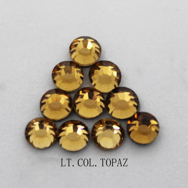 

lt.col.z ss20 machine glass material dmc ix rhinestones flatback glass for clothing decoration, Silver;gold